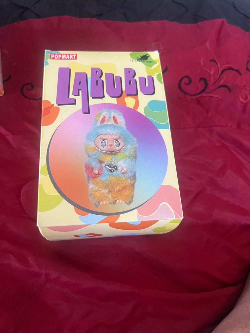 Plush Bath & Body Character - Pastel Blue, Pink & Orange